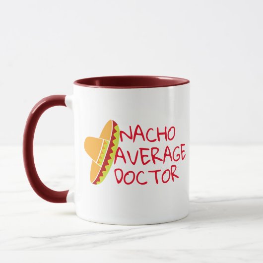 Mug Nacho Moyenne Docteur Médicale Pun drôle de café M (Gauche)