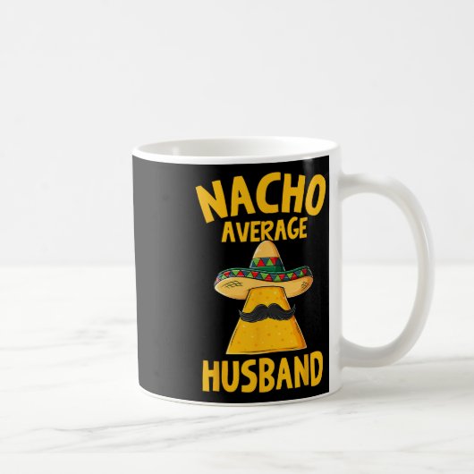 Mug Nacho Moyenne Mari Drôle Mariage de chambre Cinco  (Droite)