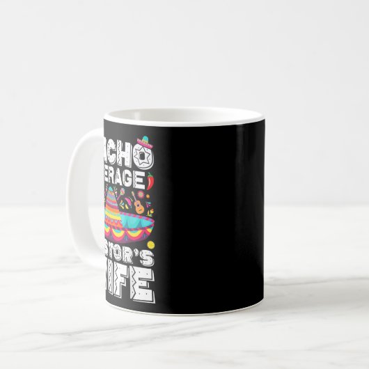 Mug Nacho Moyenne Pasteurs Épouse Prêcheuse Cinc Relig (Devant gauche)
