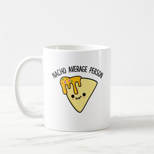 Mug Nacho Moyenne personne amusant jeu de nourriture (Gauche)