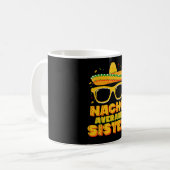 Mug Nacho Moyenne Soeur Cinco De Mayo Famille Matching (Devant gauche)