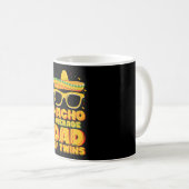 Mug Nacho papa moyen de jumeaux Cinco de Mayo Mexicain (Devant droit)