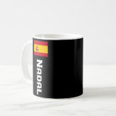 Mug Nadal Nom Espagne pour (Devant gauche)