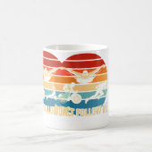 Mug Nage Cyclisme Course Triathlète Triathlon Drôle (Centre)