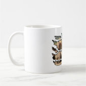 Mug Nage d'éléphant sauvage déchiré (Gauche)