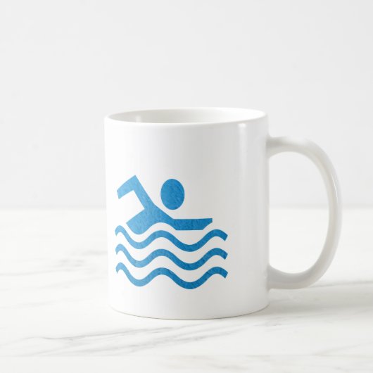 Mug Nageur 101 de bain de succès de natation du (Droite)