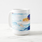 Mug Nageur Chadsey de course de sein (Devant gauche)