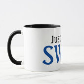 Mug Nageur Doit Juste Nager (Gauche)