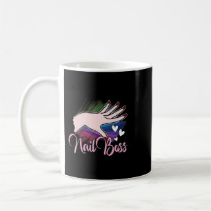Mug Nail Boss Manicurist Cadeau Nail Tech Artist Techn