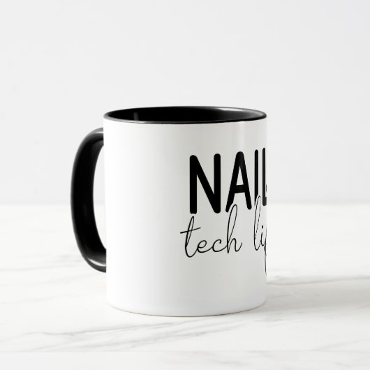 Mug Nail Tech Life (Devant gauche)