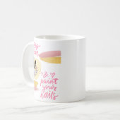 MUG NAILS QUOTE DESIGN (Devant gauche)