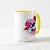MUG NAILS SALON QUOTE STYLE (Devant droit)