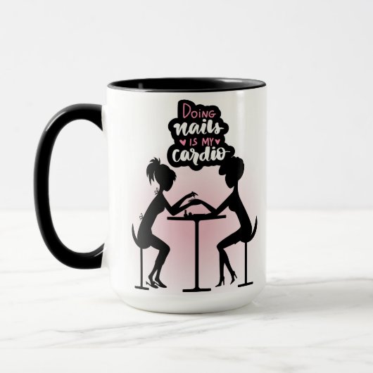 MUG NAILS SALON QUOTE STYLE (Gauche)