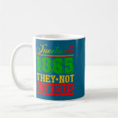 Mug N'aiment pas juneteenth 1865 fierté histoire noire (Gauche)
