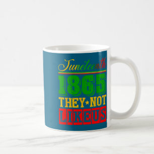 Mug N'aiment pas juneteenth 1865 fierté histoire noire