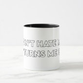 Mug N'Aimez Pas Moi Graphique Gras Sarcastique (Centre)