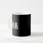 Mug Nain d'été mangeant une pastèque Nains Noël (Devant gauche)