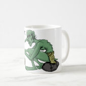 Mug N'alimentez pas le troll (Devant droit)