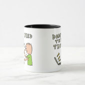 Mug N'alimentez pas le troll (Centre)