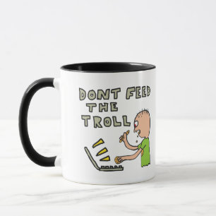 Mug N'alimentez pas le troll