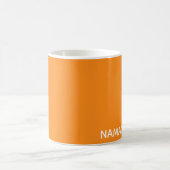 Mug Namaqua orange nom de la couleur (Centre)