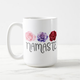 Mug Namaste à trois fleurs