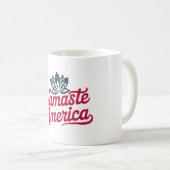 Mug Namaste America Patriotic Yoga (Devant droit)