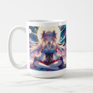 Mug Namaste Anime Girl Meditating