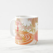 Mug Namaste Citation Yoga Tree of Life Zen (Devant gauche)