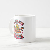 Mug Namaste for the Pizza - Funny Yoga (Devant gauche)