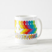 Mug Namaste Rainbow Intentions (Devant droit)