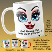 Mug Name Motivation Elloise, Fabulous Eyes Funny Face