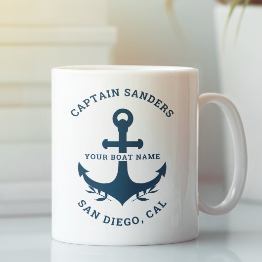 Mug Name of Captain Blue's Ship