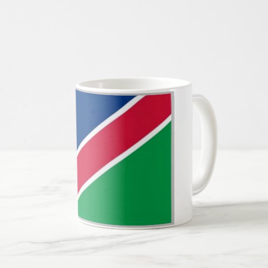 Mug Namibie - Drapeau - (Devant droit)