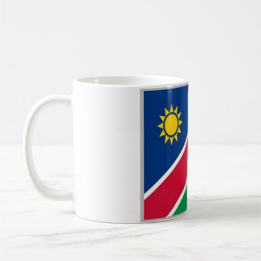 Mug Namibie - Drapeau - (Gauche)
