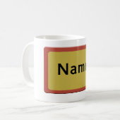 Mug Namur road sign (Devant gauche)