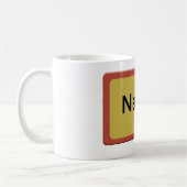 Mug Namur road sign (Gauche)