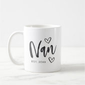 Mug Nan Année Créée Grand-mère (Gauche)
