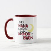 Mug Nana amour mots lune (Gauche)