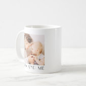 Mug Nana And Me Minimalist Modern Chic Photo (Devant gauche)