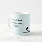 Mug Nana-articles "bossus " (Devant gauche)
