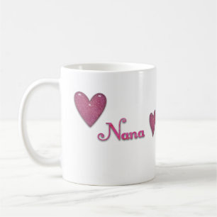 Mug Nana aux coeurs