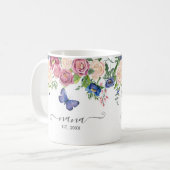Mug Nana Établit Une Aquarelle Plutôt Rose (Devant gauche)