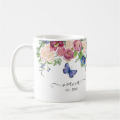 Mug Nana Établit Une Aquarelle Plutôt Rose (Gauche)
