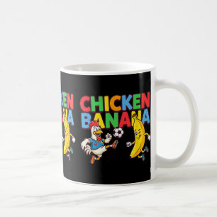 Mug Nana joueuse de football poulet de dessin animé dr