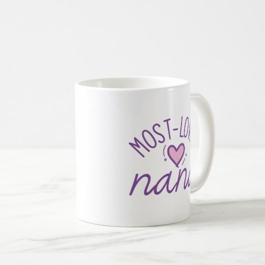 Mug Nana la plus aimée (Devant droit)