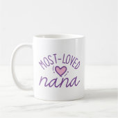 Mug Nana la plus aimée (Gauche)