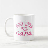 Mug Nana la plus aimée (Gauche)