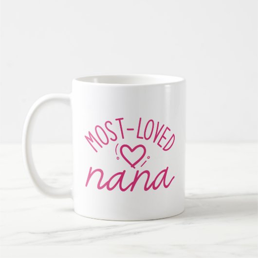Mug Nana la plus aimée (Gauche)