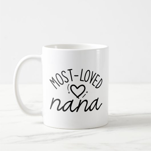 Mug Nana la plus aimée (Gauche)